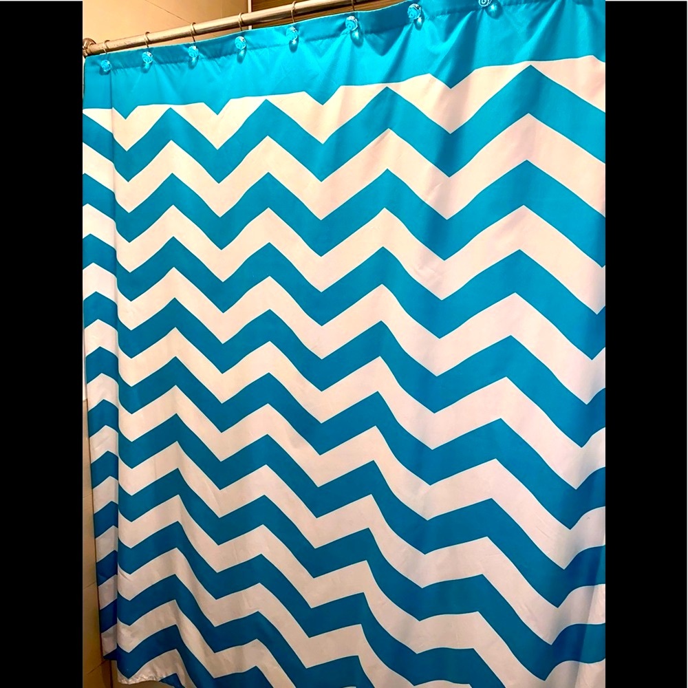 Jay Franco Chevron Shower Curtain